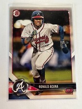 K3,447 - 2018 Bowman Prospects #BP1 Ronald Acuna