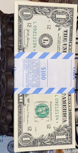 2 EA FANCY #’S $1⭐️BANCONOTE STELLA⭐️GEMMA MOLTO RARA NON CIRCOLATA 2017 L SAN FRAN CONSEC - Foto 2 di 12