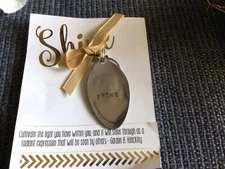 Gordon Hinckley SHINE KEY CHAIN Silver