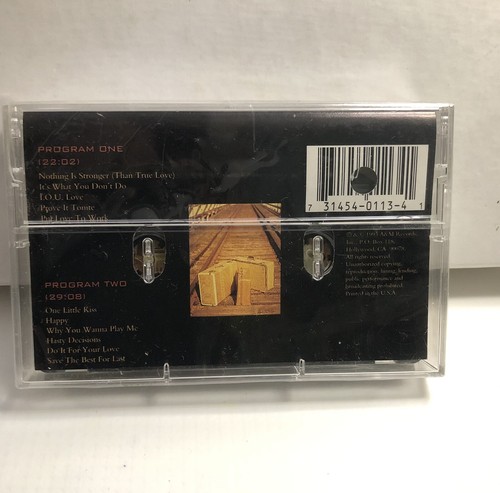 Put Love to Work Wooten Brothers Cassette Tape Jul-1993, A&M New Jack Swing 90s - Bild 2 von 4