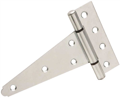 2 Pack Everbilt 6 in. x 6 in. Gate Fence Shed Tool Box Door Tee T-Hinges 13618 - Picture 7 of 7