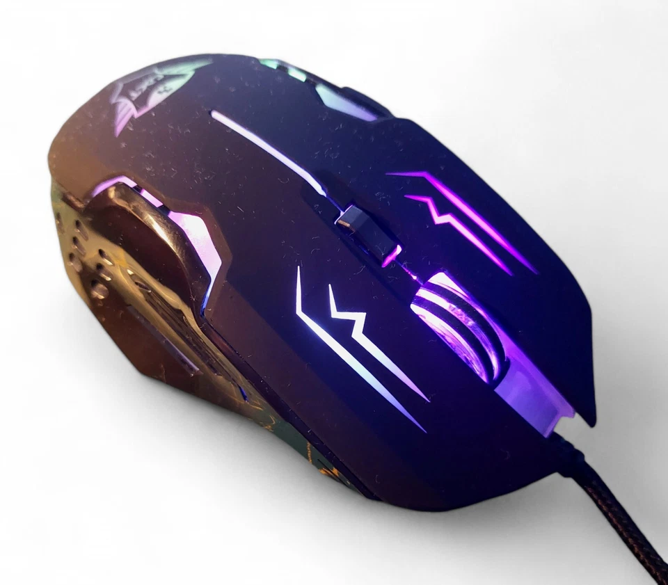 TRUST GXT 108 RAVA GAMING MOUSE Souris de jeu Bon état Fonctionnelle - Photo 2/4