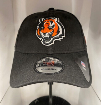 Cincinnati Bengals New Era Black 920 Adjustable CIN Custom