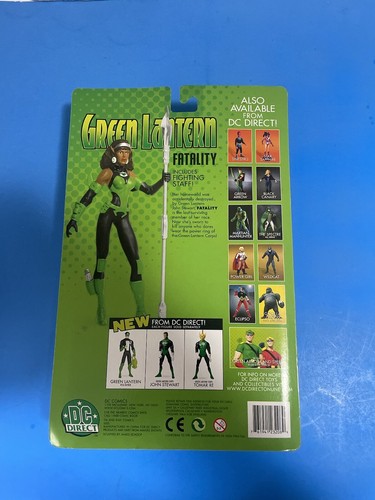 GREEN LANTERN FATALITY ACTION FIGURE DC DIRECT BRAND NEW 2002. - Picture 4 of 4