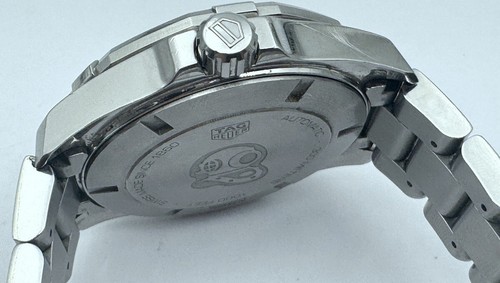 Tag Heuer Aquaracer 300M Automatik Kaliber 7 GMT schwarz blaue Lünette 43mm neuwertig - Bild 5 von 21