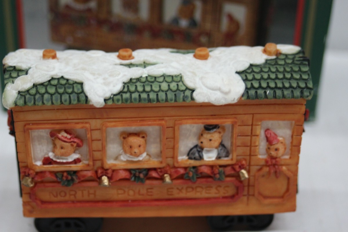 Vintage North Pole Express Christmas Train CAR #41055, USED