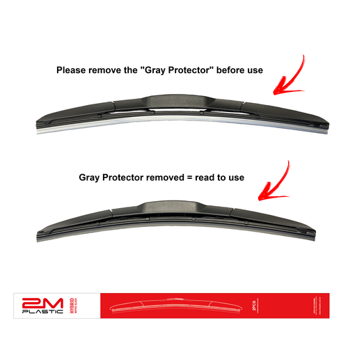 Front Hybrid Windshield Wiper Blade For PONTIAC G5 07-09 Sunfire 95-05 - Foto 4 di 4