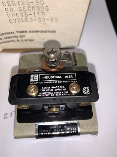 Industrial Timer Series 90, 90sec 120 volts 50-60 cycles New In Box - Picture 8 of 12