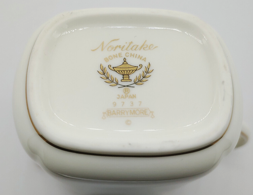 Crema Noritake Barrymore 9737 pieza de repuesto de China Japón usada - Imagen 10 de 10