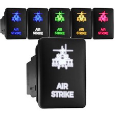 AIR STRIKE Symbol - LED Backlit Push Button - Direct Replacement (Fit: TOYOTA)