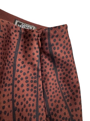 Gonna a matita vintage Gianni Versace Couture lunghezza ginocchio donna taglia 42 - Foto 5 di 9