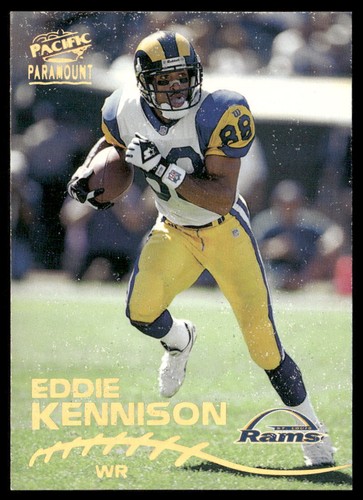 Eddie Kennison 1998 Pacific Paramount #195 St. Louis Rams LSU - Bild 1 von 2