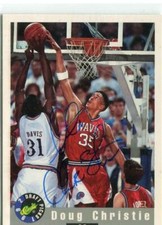 1992 Classic Draft - DOUG CHRISTIE - Certified Autograph Rookie - PEPPERDINE