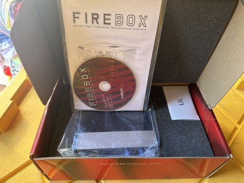 Complete Presonus Firebox With Power cord, Firebox CD. User’s Manual Original - Picture 2 of 2