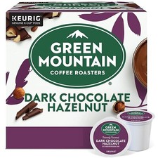 Green Mountain Coffee DARK CHOCOLATE HAZELNUT Single-Serve Keurig 24 K-Cup Pod