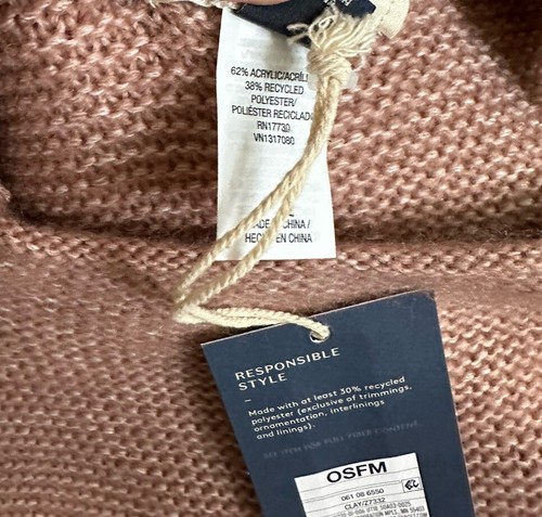 Damen Universal Thread Ton ärmellos Strick Pullover Weste Einheitsgröße neu - Bild 6 von 6