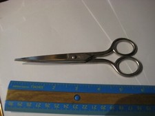 Vintage KLEENCUT Forged Steel USA Scissors app. 6" Total Length