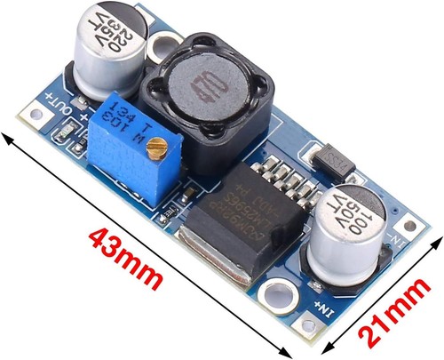 10x LM2596 DC Step Down Spannungswandler Arduino Modul Regler Converter LM2596S - Bild 4 von 8