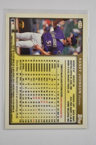 1988-1999 Topps, Upper Deck, Donruss Randy Johnson Collection HOF Mint Condition - Picture 17 of 33