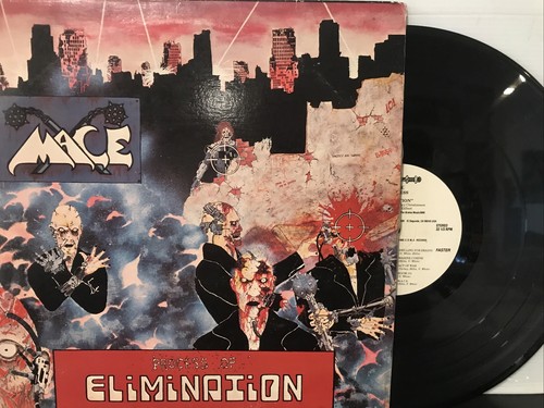 Mace – Process Of Elimination LP 1985 Restless Records – 72074-1 VG+/VG+ - Picture 1 of 6