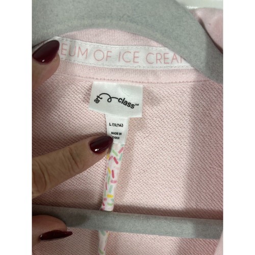 ART CLASS MUSEUM OF ICE CREAM PINK Soft Cotton BLAZER JACKET SZ L (12-14) NWT - Picture 4 of 4