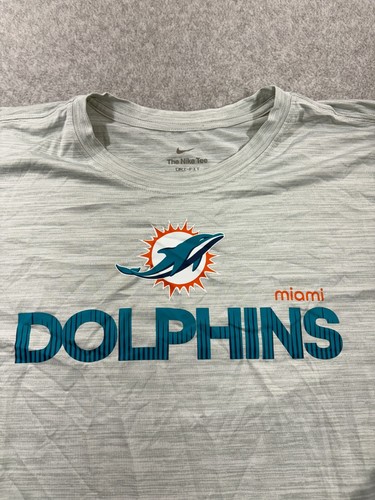 Nike Shirt Herren Extra Large Grau Miami Dolphins The Nike Tee Leicht Dri Fit - Bild 5 von 7