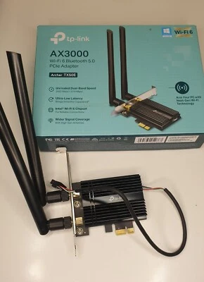 TP-LINK AX300 WIFI 6 Bluetooth 5.0 PCIe adaptador - Imagen 1 de 3