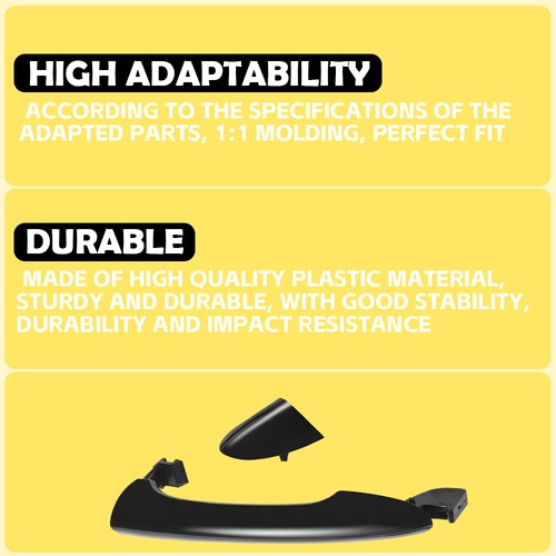 2X RH Front+Rear Outside Exterior Outer Door Handle For 2011-2015 Hyundai Sonata - Bild 9 von 13