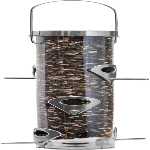 Droll Yankees Classic Sunflower or Mixed Seed Bird Feeder, Ring Pull Advantage,