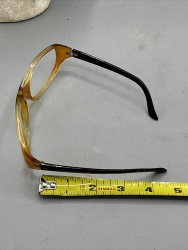 Vintage 1970s Foster Grant USA Sunglasses Eyeglasses Black and Orange Frames - Picture 12 of 12