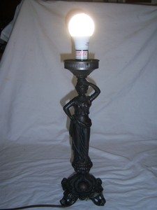 antique art nouveau table lamps