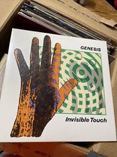 Genesis Invisible Touch 1986 Vinyl Record Phil Collins 81641-I-E Vintage
