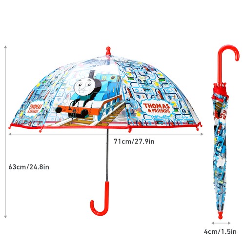 Kids Licensed Dome Umbrella for Childrens Boys Girls Brolly with Safety Opening - Picture 11 of 54