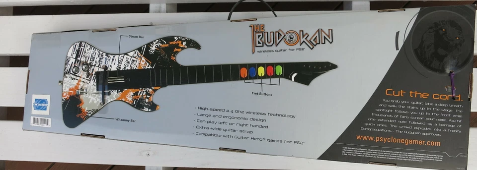 The Budokan Wireless Guitar For Ps2 Psyclone Essentials New In Box - Image 3 of 4