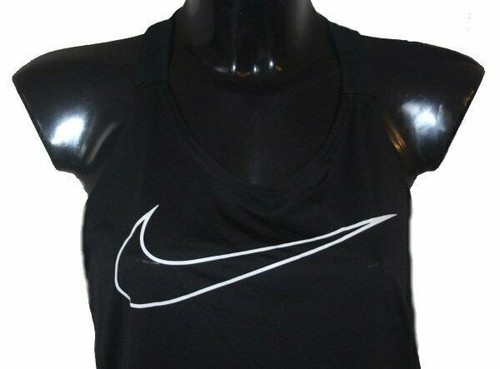 DAMEN NIKE FUNKTIONSTANK BREATHE ELASTIC 833788-010 SCHWARZ WEISS gr. S 36 NEU - Bild 2 von 3