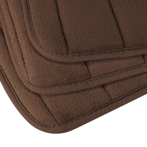 3PCS MEMORY FOAM BATH MAT PEDESTAL SET NON SLIP TOILET BATHROOM CONTOUR RUGS - Picture 89 of 98