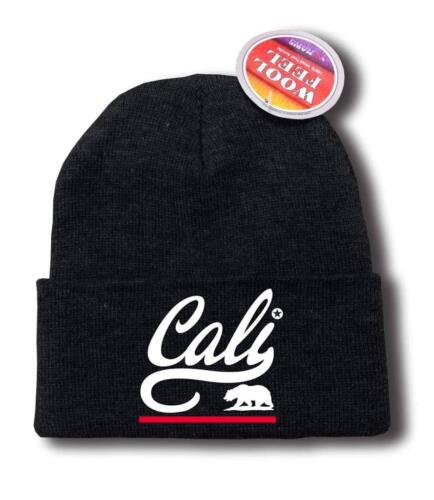 NUEVO SOMBRERO GORRO LARGO DE ESQUÍ PARA HOMBRE ""OSO CALI"" CALIFERIA SNOWBOARD ESQUÍ TALLA ÚNICA - Imagen 2 de 4