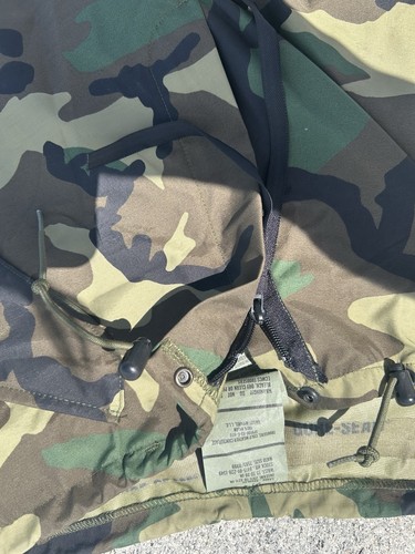 Goreseam Us Military Large Woodland Camo Cold / Wet Weather Goreseam - Picture 5 of 6