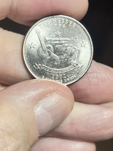 2002 Tennessee State Quarter In Uncirculated Condition. - Picture 4 of 8