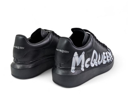 Alexander McQueen Oversized Graffiti Black/White (Women's) Size:37/US:7 - Picture 7 of 14