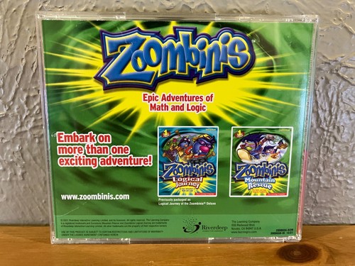 ZOOMBINIS MOUNTAIN RESCUE Educational Video Game Windows Mac CD-ROM 2001 - Picture 2 of 3
