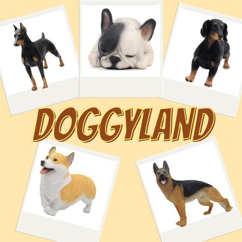 Colección Doggyland, Perro Miniatura Coleccionables 7” Pastor Alemán de Pie... - Imagen 7 de 7