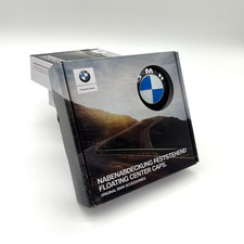 BMW Feststehende Radkappen Set 4x Nabenkappen Felgendeckel Logo Original NEU pas