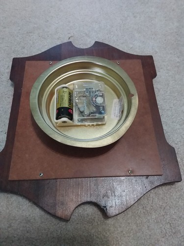 Seth Thomas Hearth Clock, Battery Operated Works Good - Picture 2 of 4