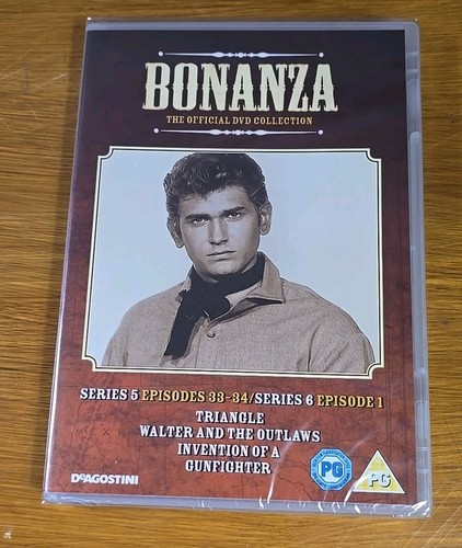 Bonanza Official DVD Collection x 16 dvds Series 5 & 6 DEAGOSTINI - Foto 10 di 18