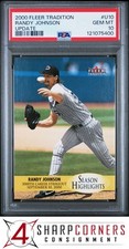 2000 FLEER TRADITION UPDATE #U10 RANDY JOHNSON HOF PSA 10