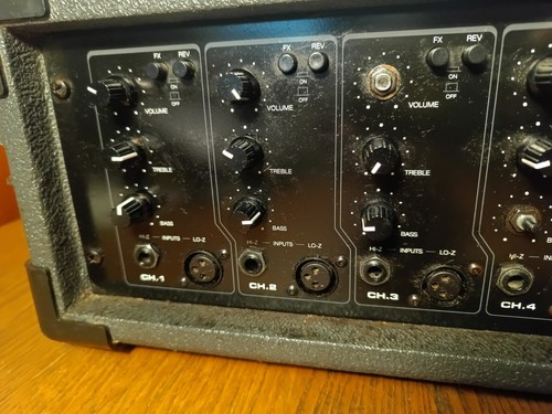 TORQUE T620PA Amplificatore 6 Canali Mixer PA/Amplificatore di Potenza ACCENDE NON TESTATO - Foto 3 di 13