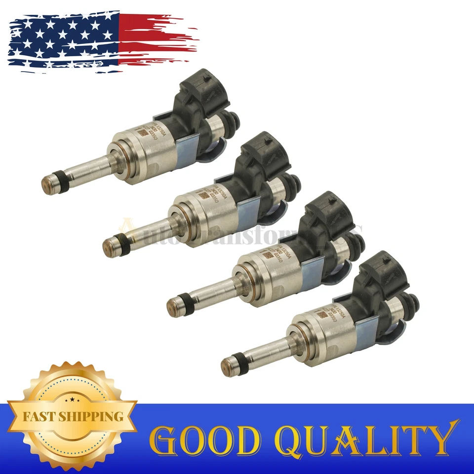 NEW 4PCS Fuel Injectors PYFA-13-250A Fits 2017-2024 Mazda 3 Mazda 6 2.5L Foto 4 de 4