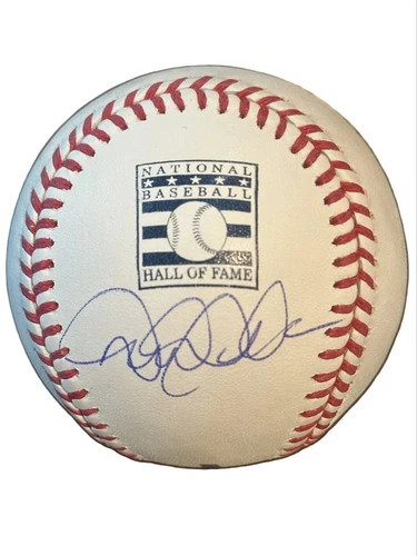 Derek Jeter Autographed Hall of Fame MLB Baseball JSA LOA New York Yankees