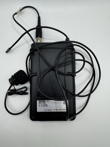 SHURE SLX4-G4 Receiver & Wireless Transmitter 470-494 Mhz With Mic Extras! As-is - Picture 4 of 6